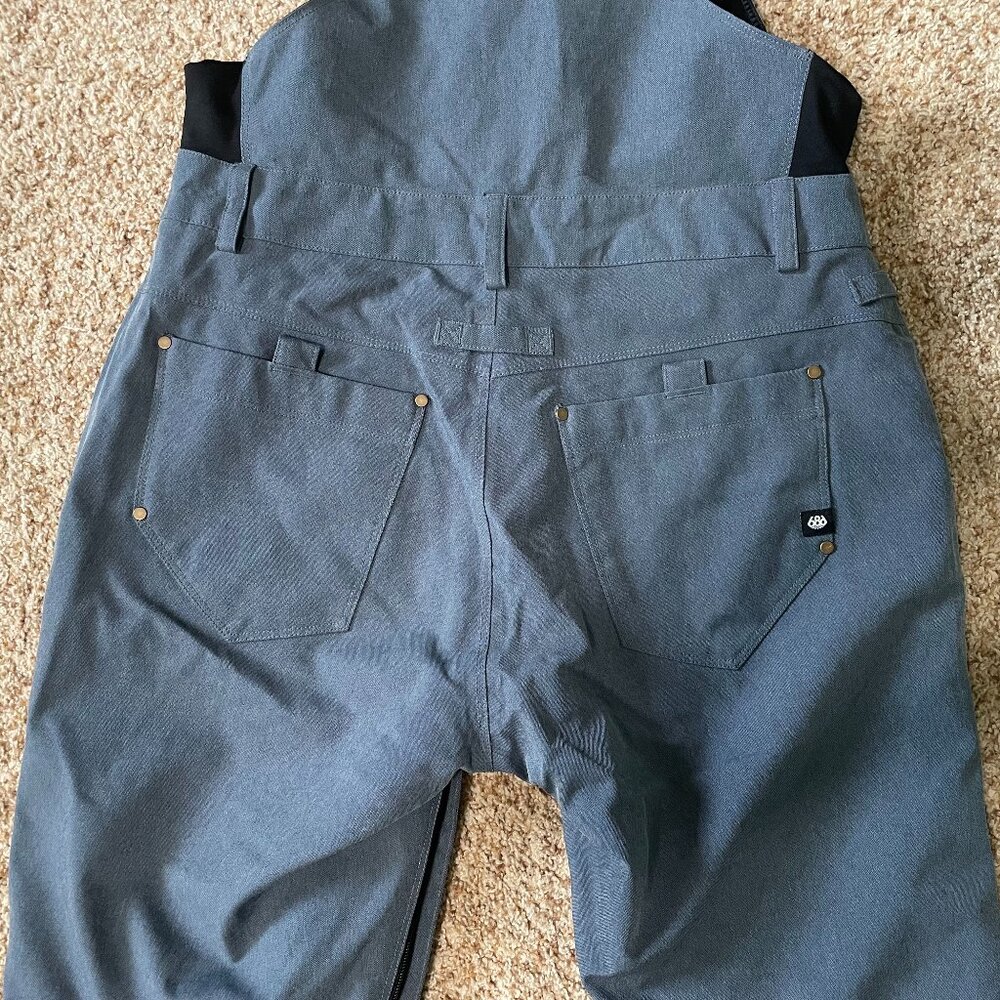 686 Women's Black Magic Insulated Snowpants - Bibs - Picture 7 of 12